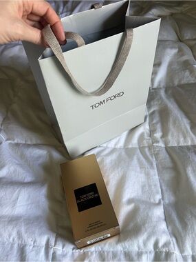 Tom Ford Branded Gift Bag with Gold Perfume Box